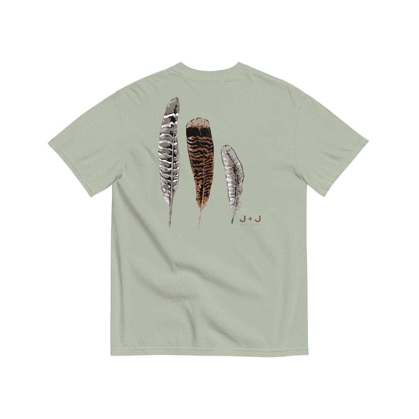 Turkey Feathers Pocket Tee