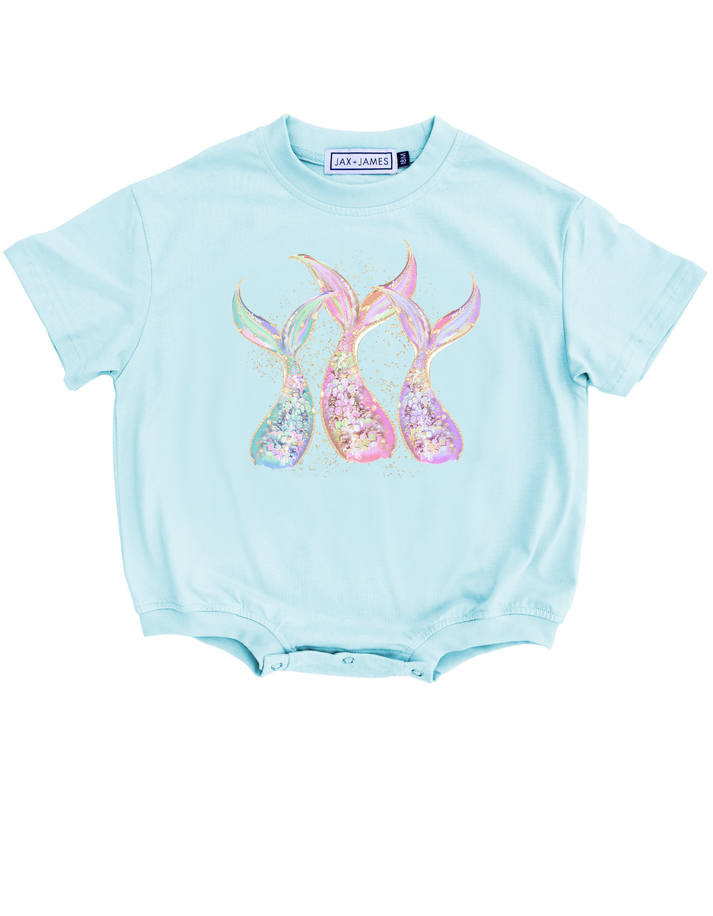 Mermaid Tail Bubble Romper