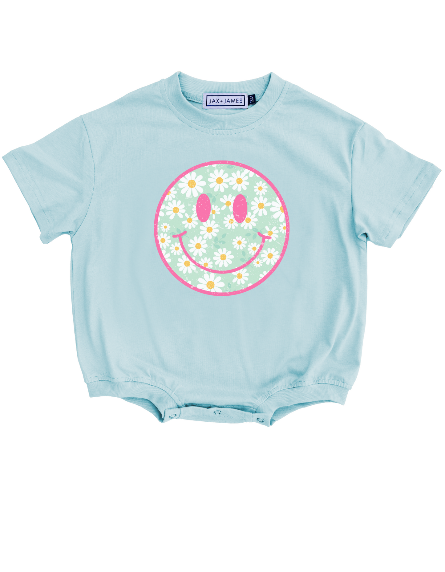 Smiley Face Bubble Romper