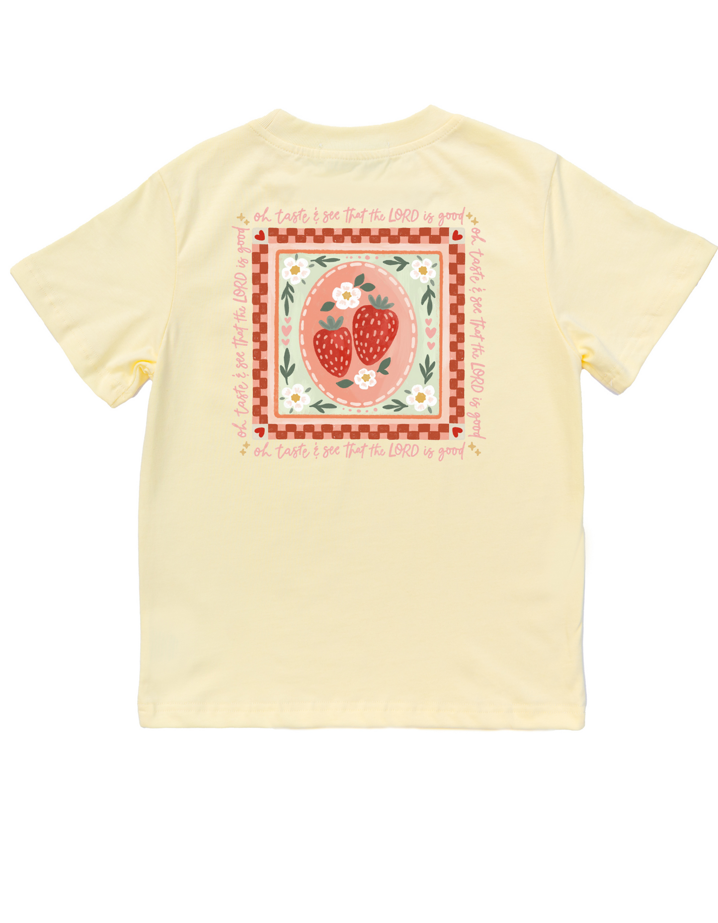 Oh, Taste and See Youth Pocket Tee