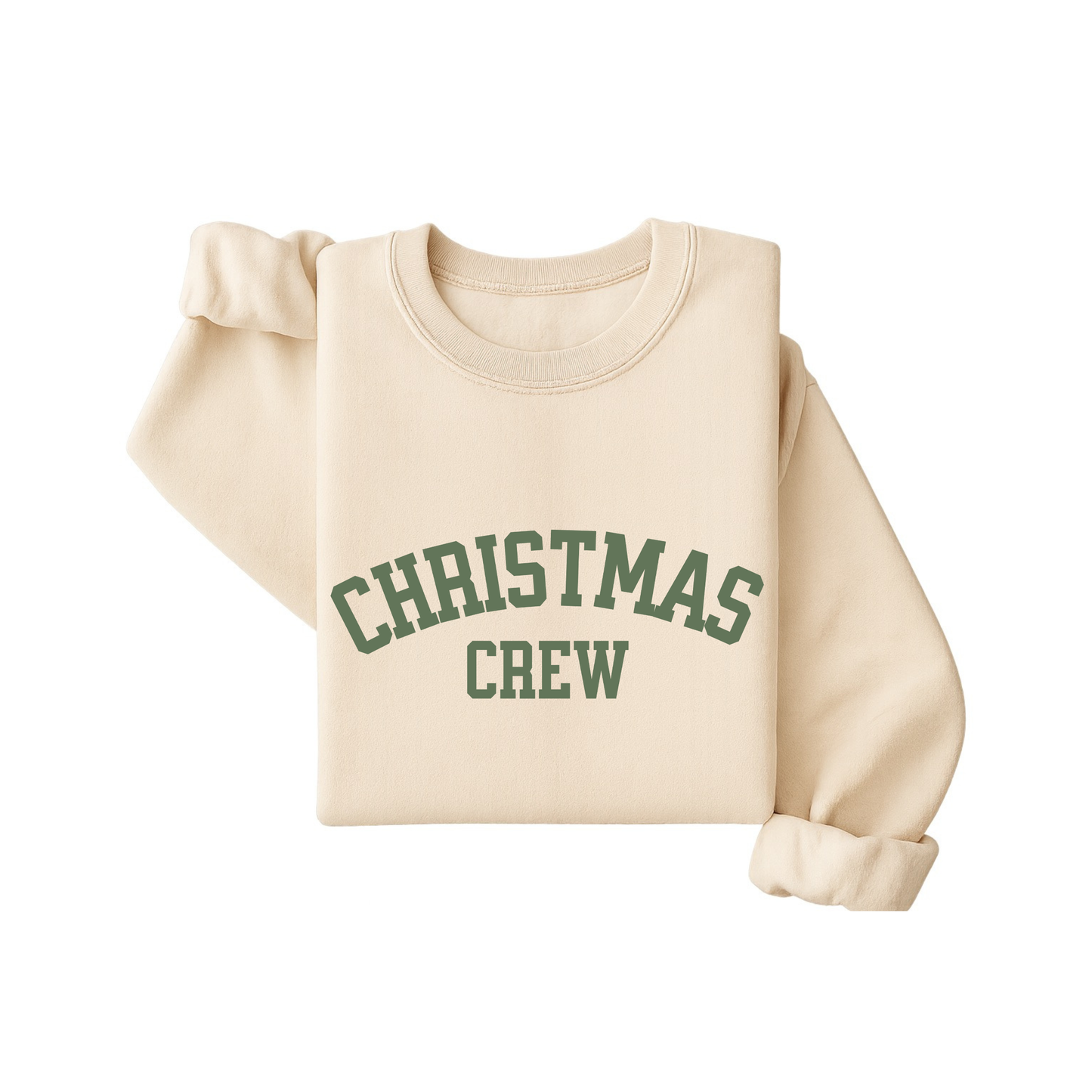 Christmas Crew Family Matching Sweatshirt (Optional Personalization)