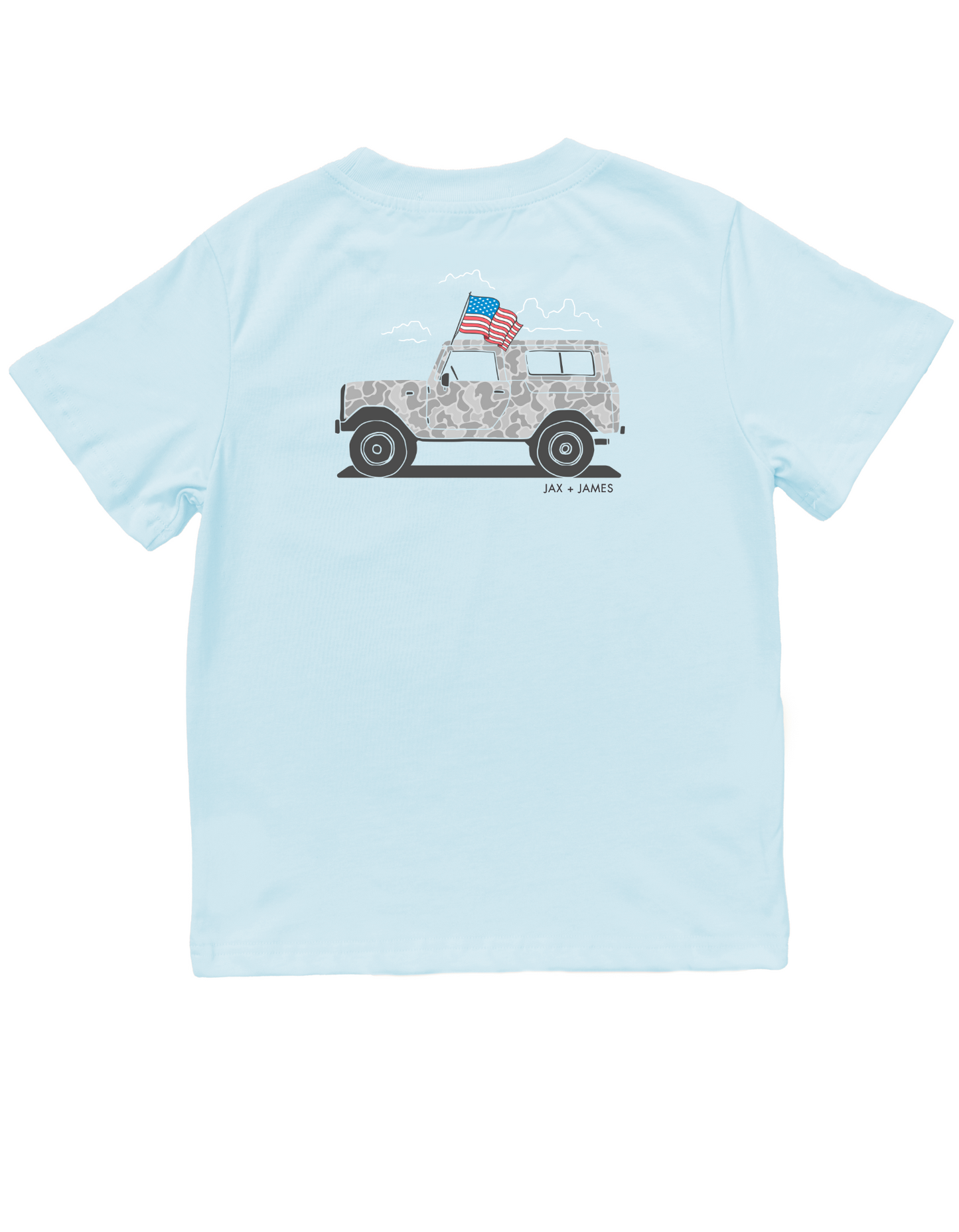 Patriotic Scout Youth Pocket Tee