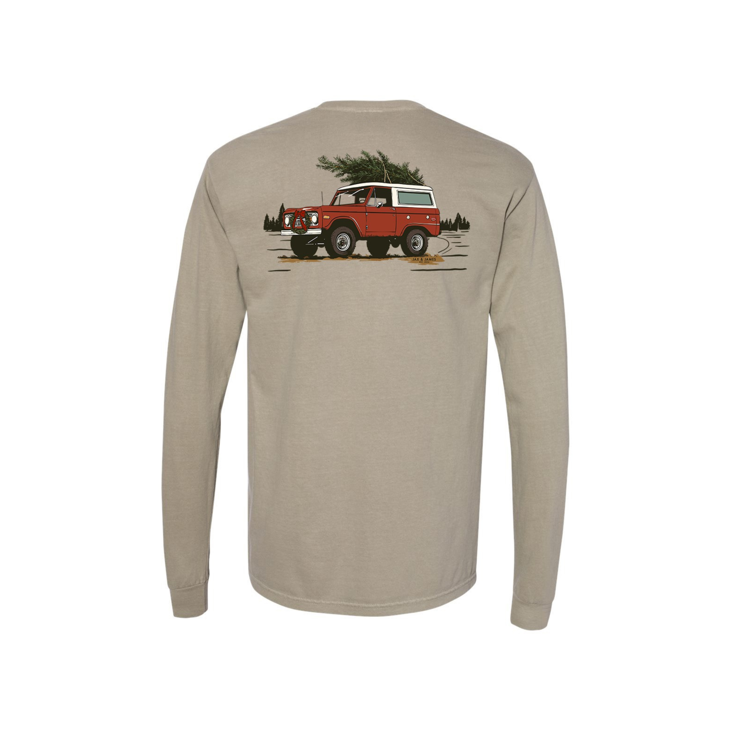 Vintage Bronco Long Sleeve Graphic Tee