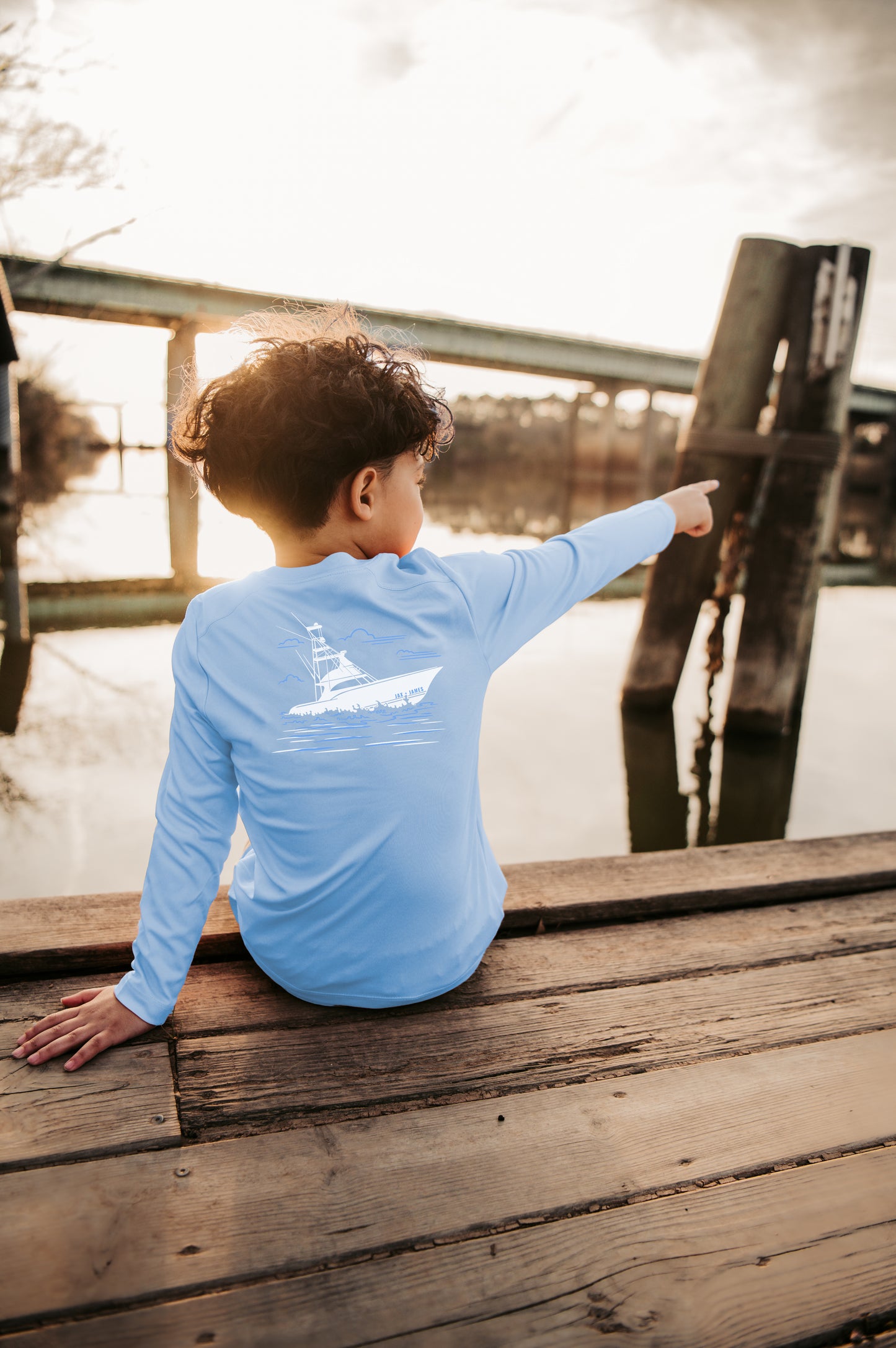 Saltwater Boat Performance Tee