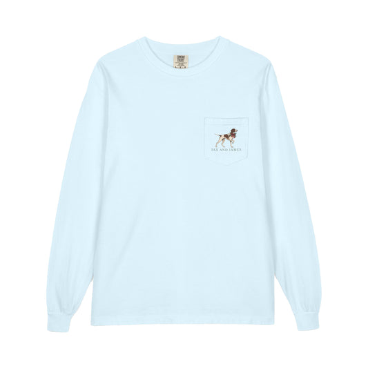 Christmas Pointer Long Sleeve Tee