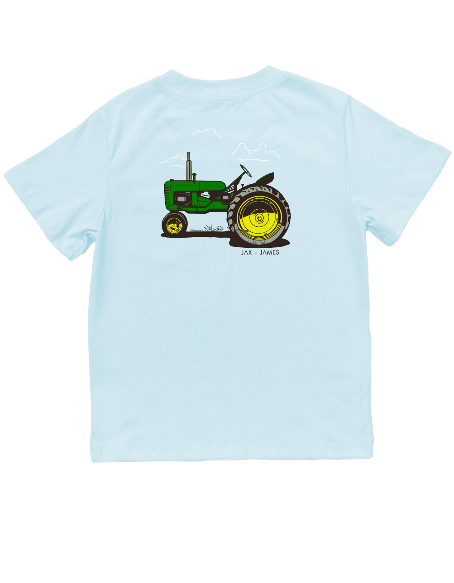 Green Tractor Pocket Graphic Tee