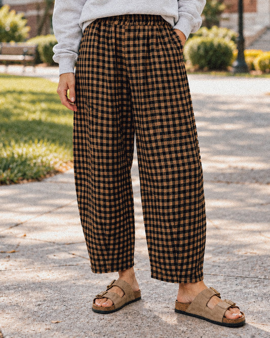 Vintage Gingham Pants
