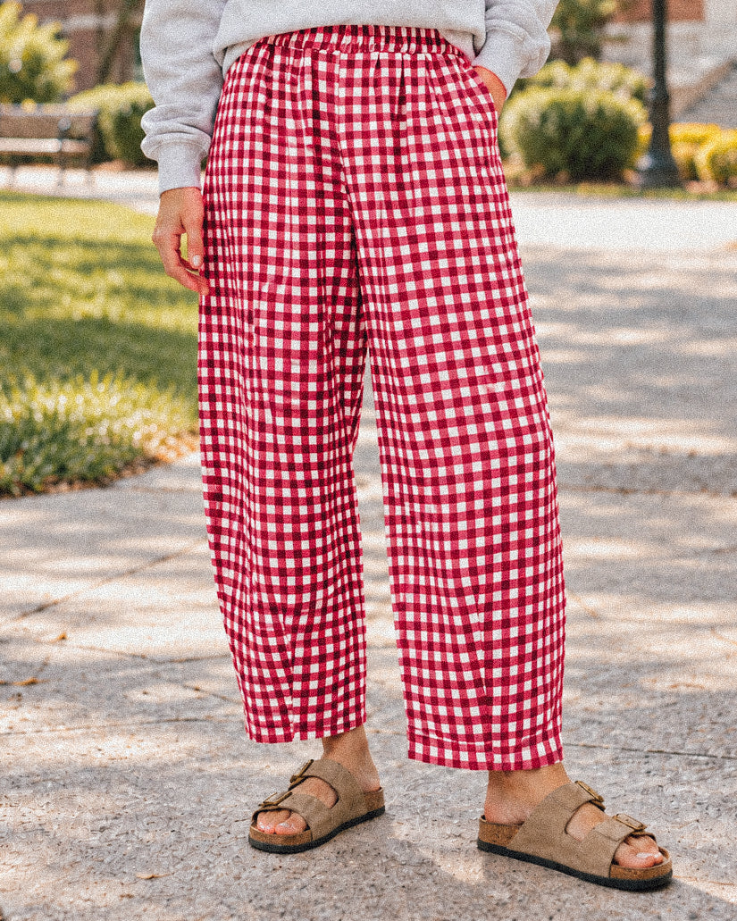 Vintage Gingham Pants