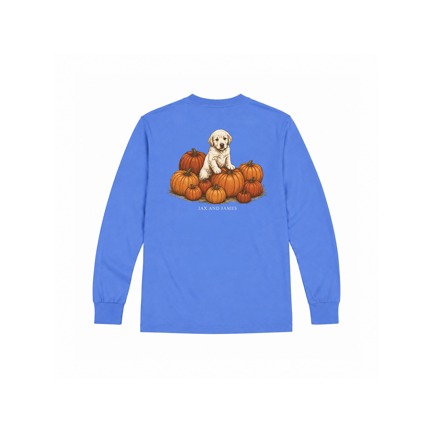 Pumpkin Patch Puppy Long Sleeve Tee