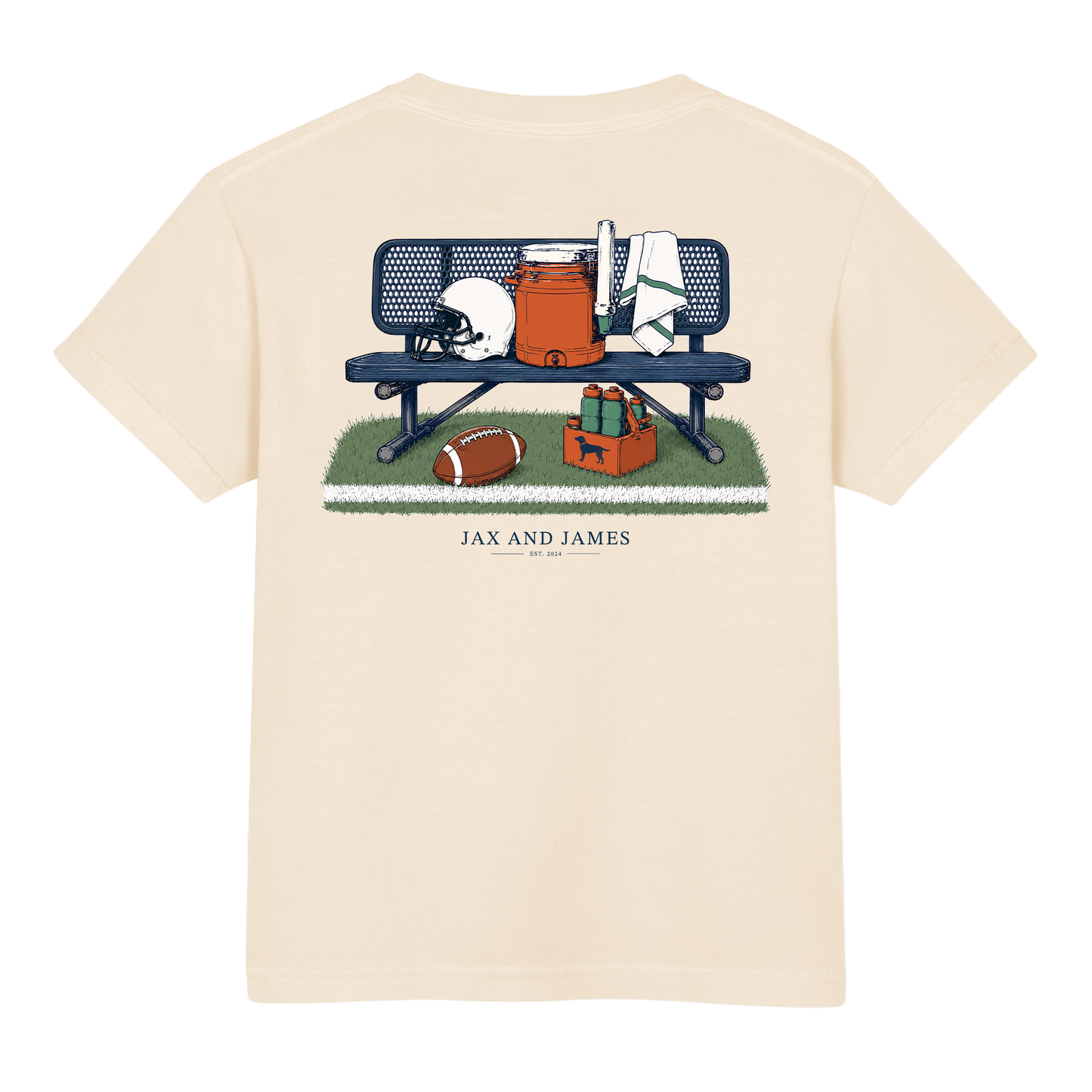 Between Plays Football Tee