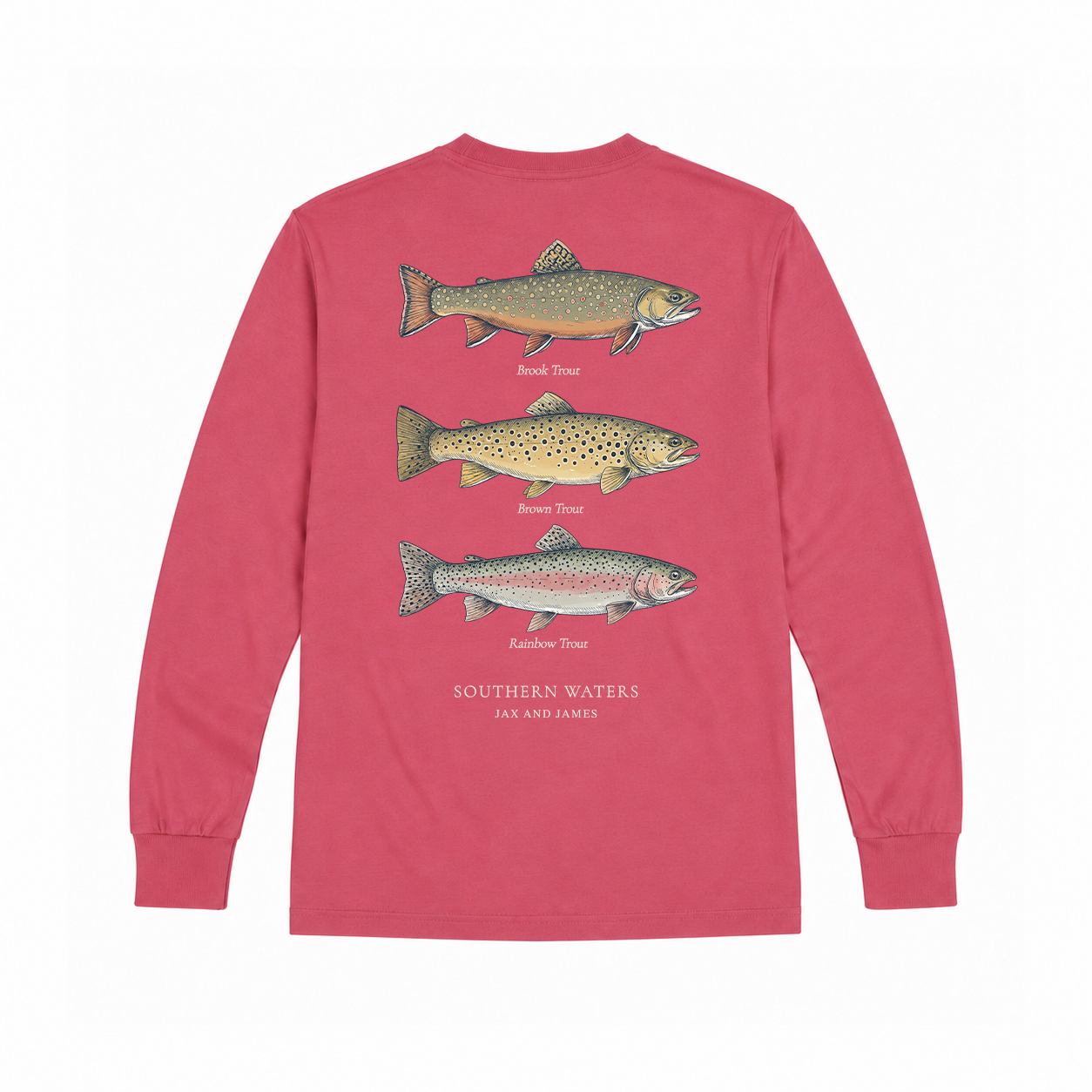 Southern Waters Trout Long Sleeve Tee