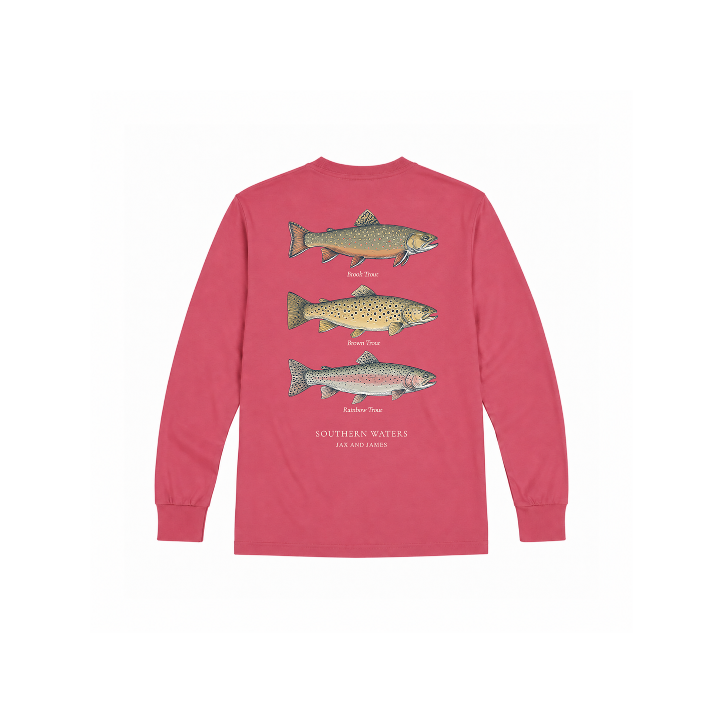 Southern Waters Trout Long Sleeve Tee