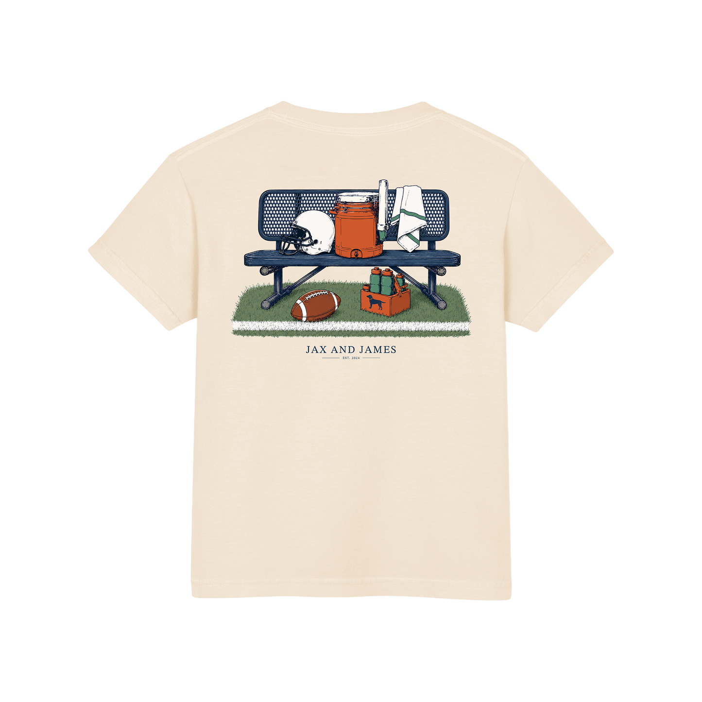 Between Plays Football Tee