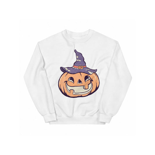 Vintage Witch Pumpkin Sweatshirt