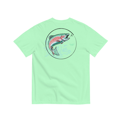 Jax and James Rainbow Trout Tee Island Reef Southern Lifestyle Apparel