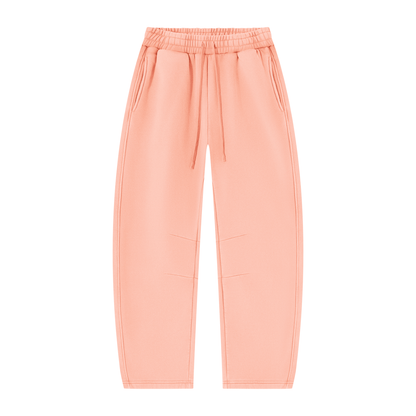 Vintage Wash Barrel-Leg Sweatpants