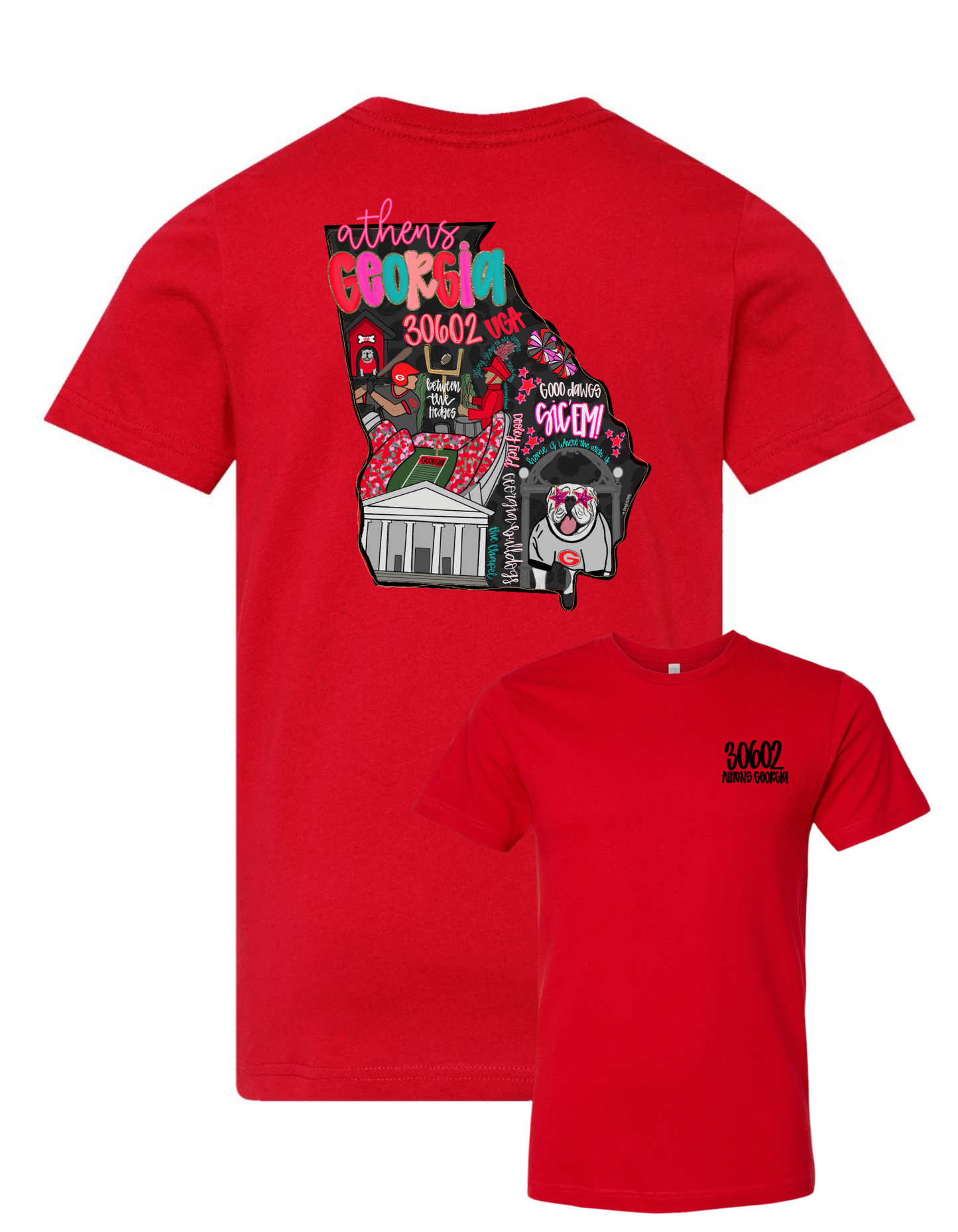 University of Georgia Collegiate Specialty Tee