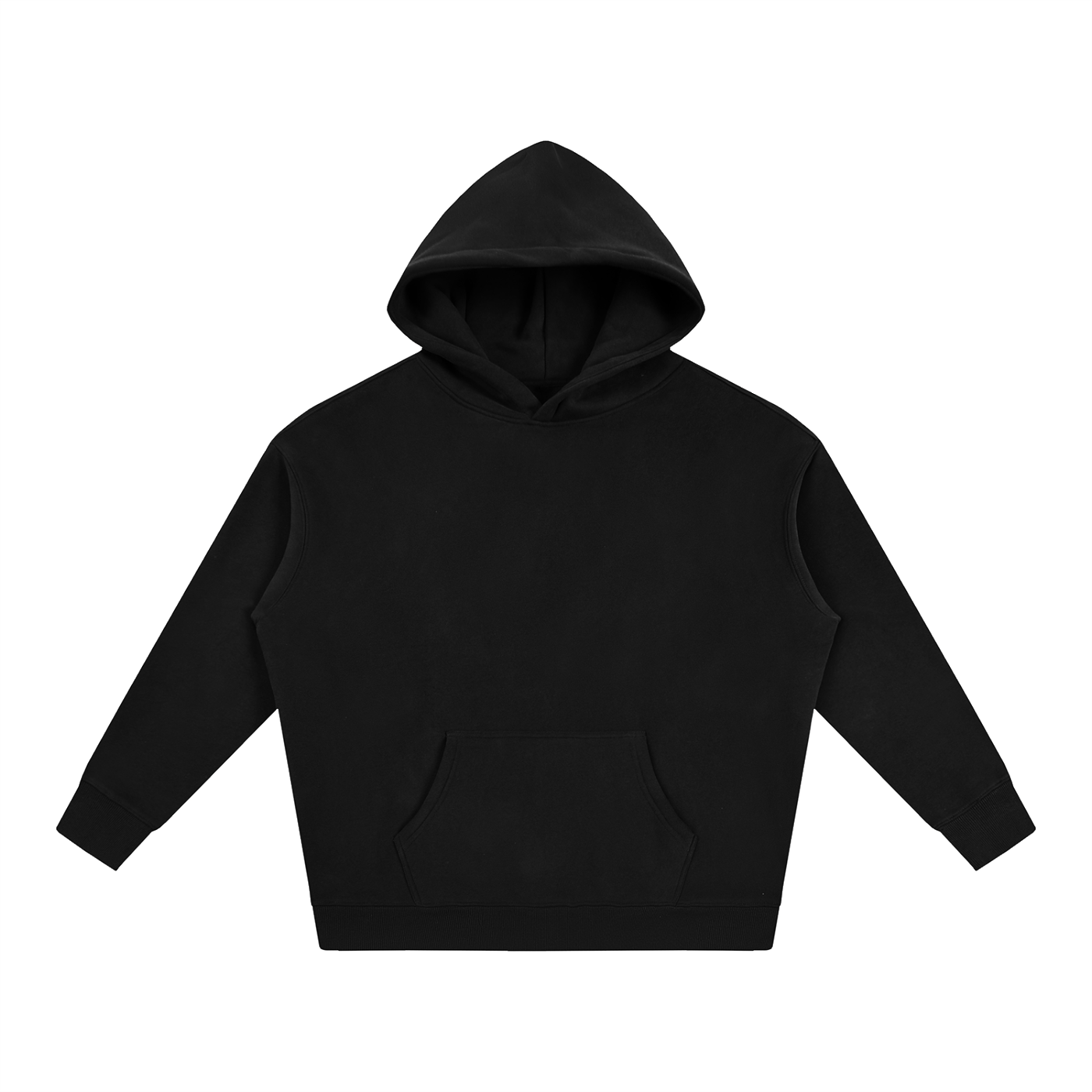 StandardCo Oversize Fleece Hoodie — unisex 350gsm cotton-blend fleece hoodie with dropped shoulders