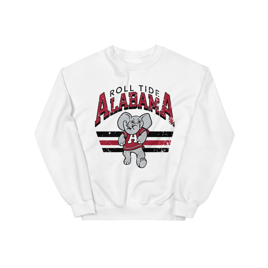 AL Elephant Retro Graphic Sweatshirt