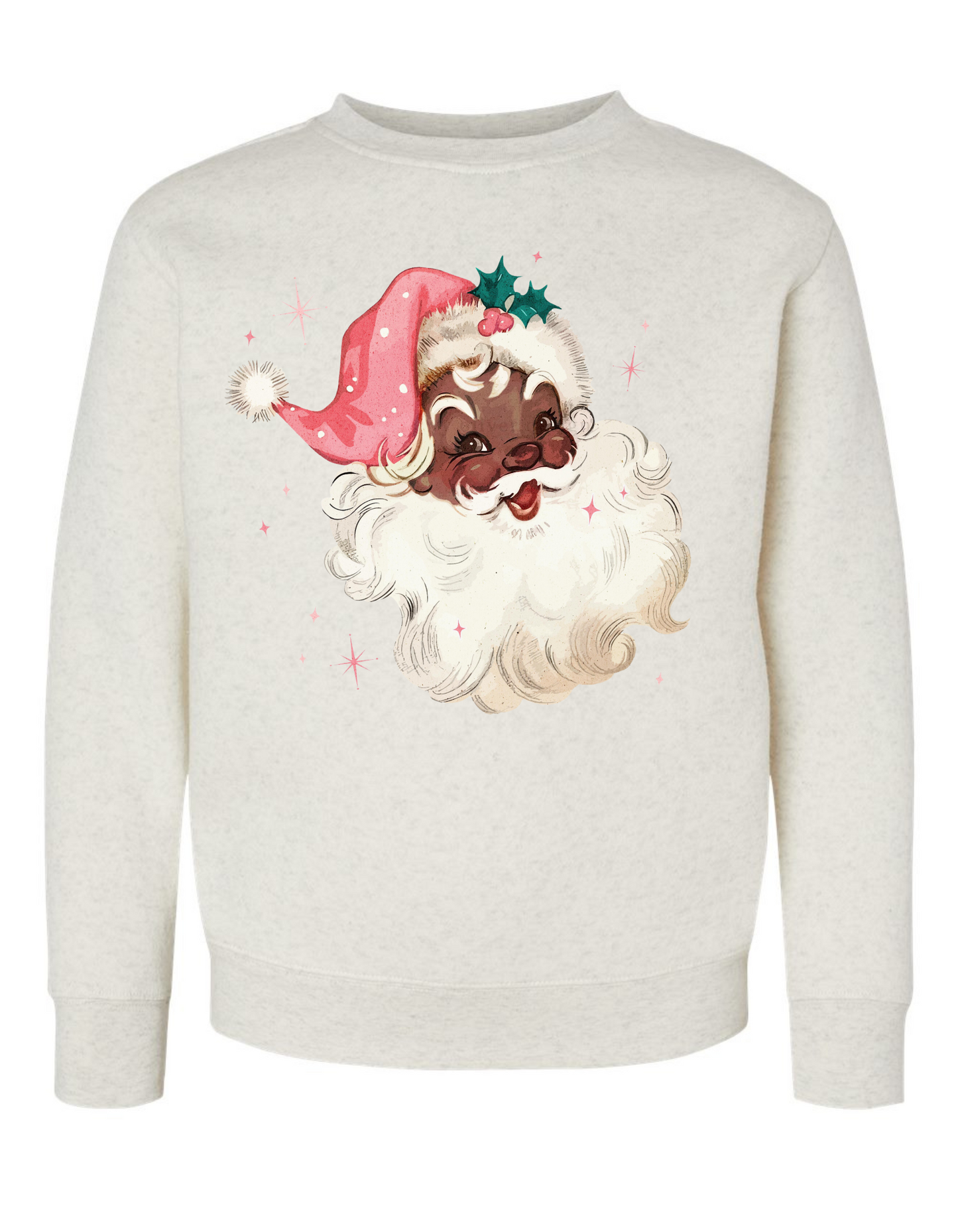 Brown Vintage Santa Sweatshirt