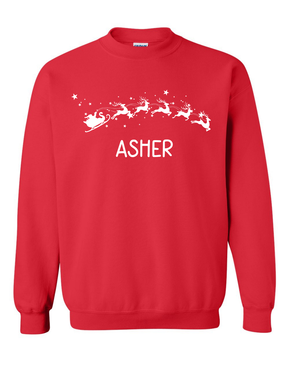 Simple Santa's Sleigh Sweatshirt