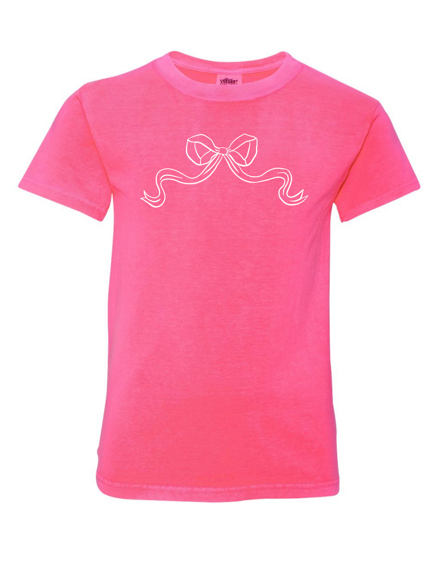 Simple Bow Comfort Color Tee