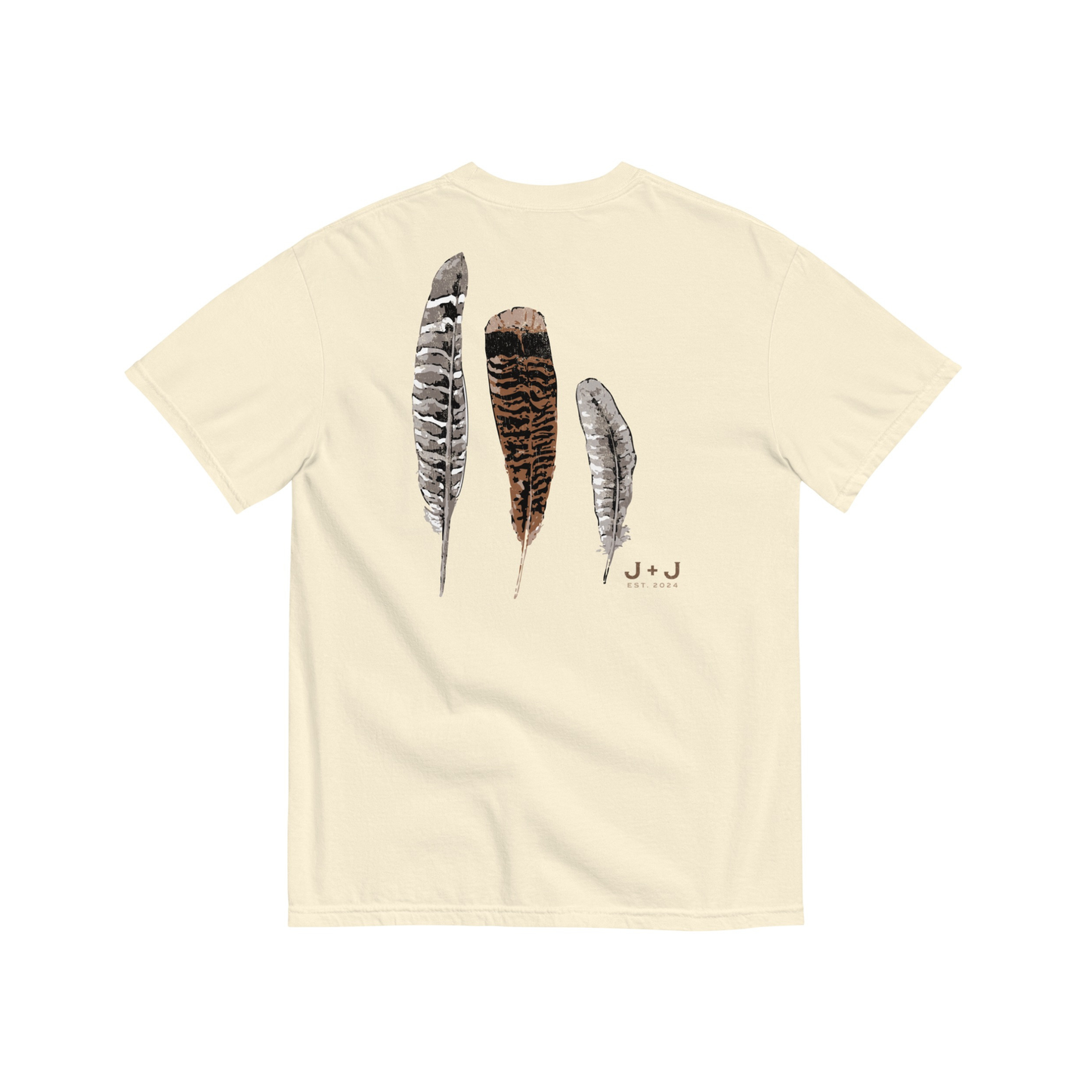 Turkey Feathers Pocket Tee