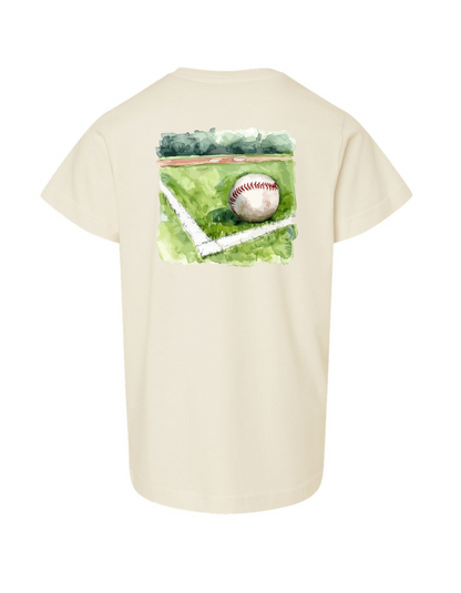 Watercolor Baseball Specialty Tee