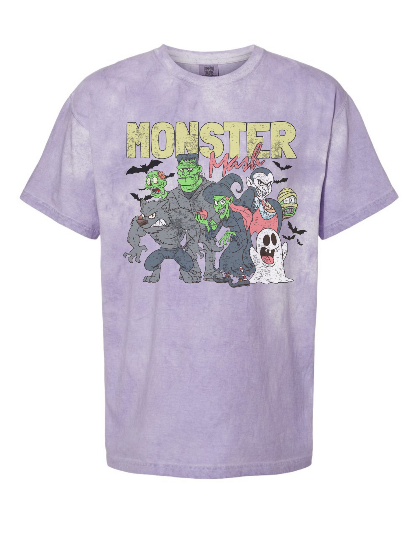 Youth Monster Mash Comfort Color Tee