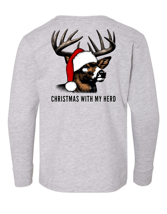 Christmas with my Herd Long Sleeve Specialty Tee