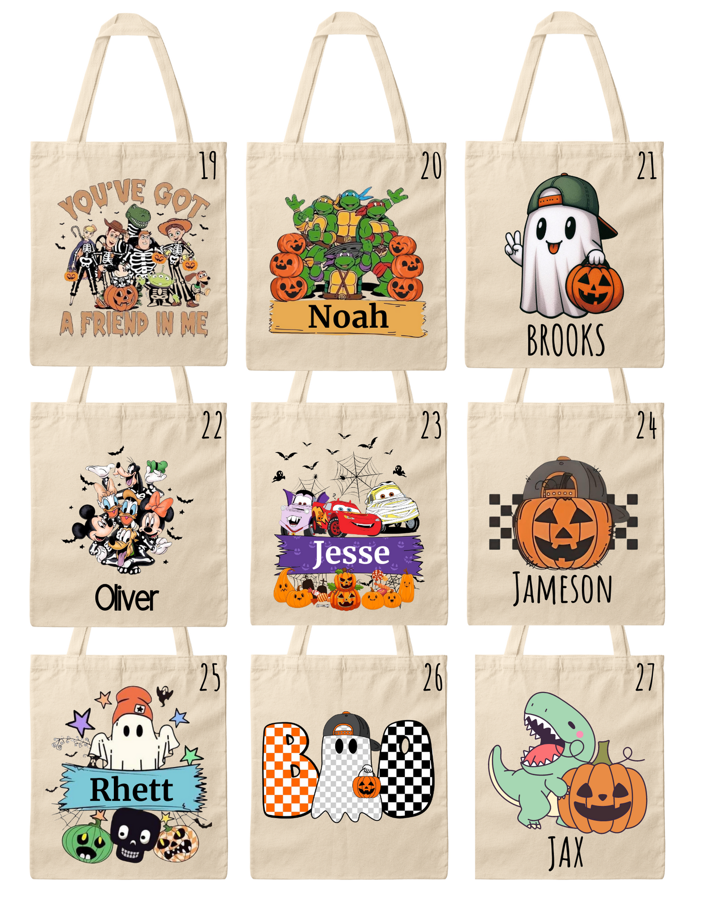 Halloween Treat Bags