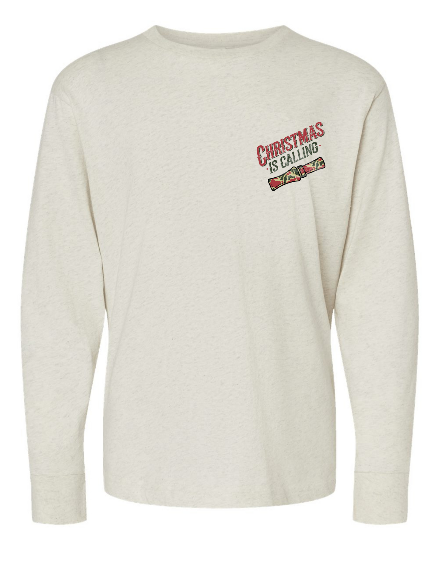 Christmas is Calling Long Sleeve Specialty Tee