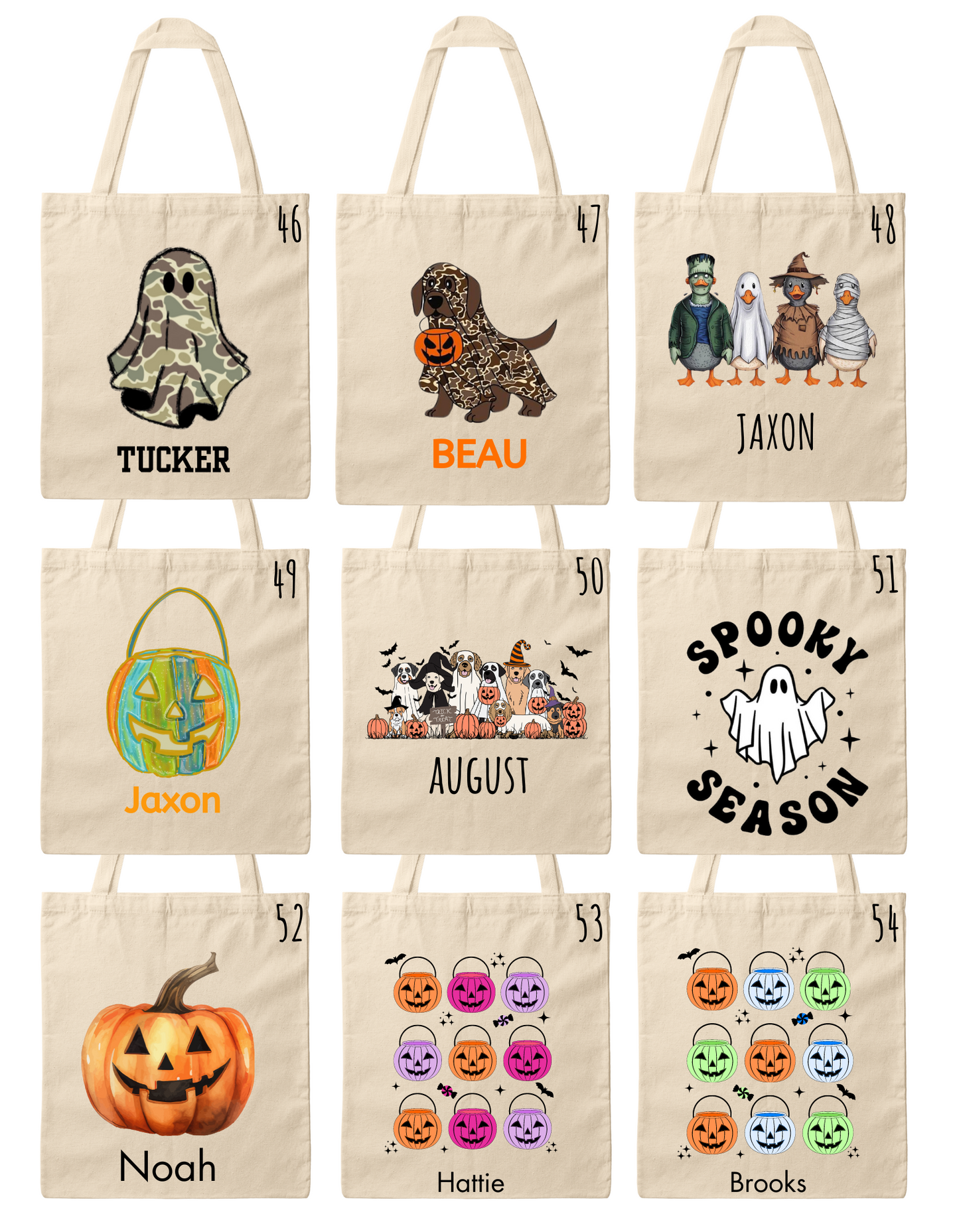 Halloween Treat Bags