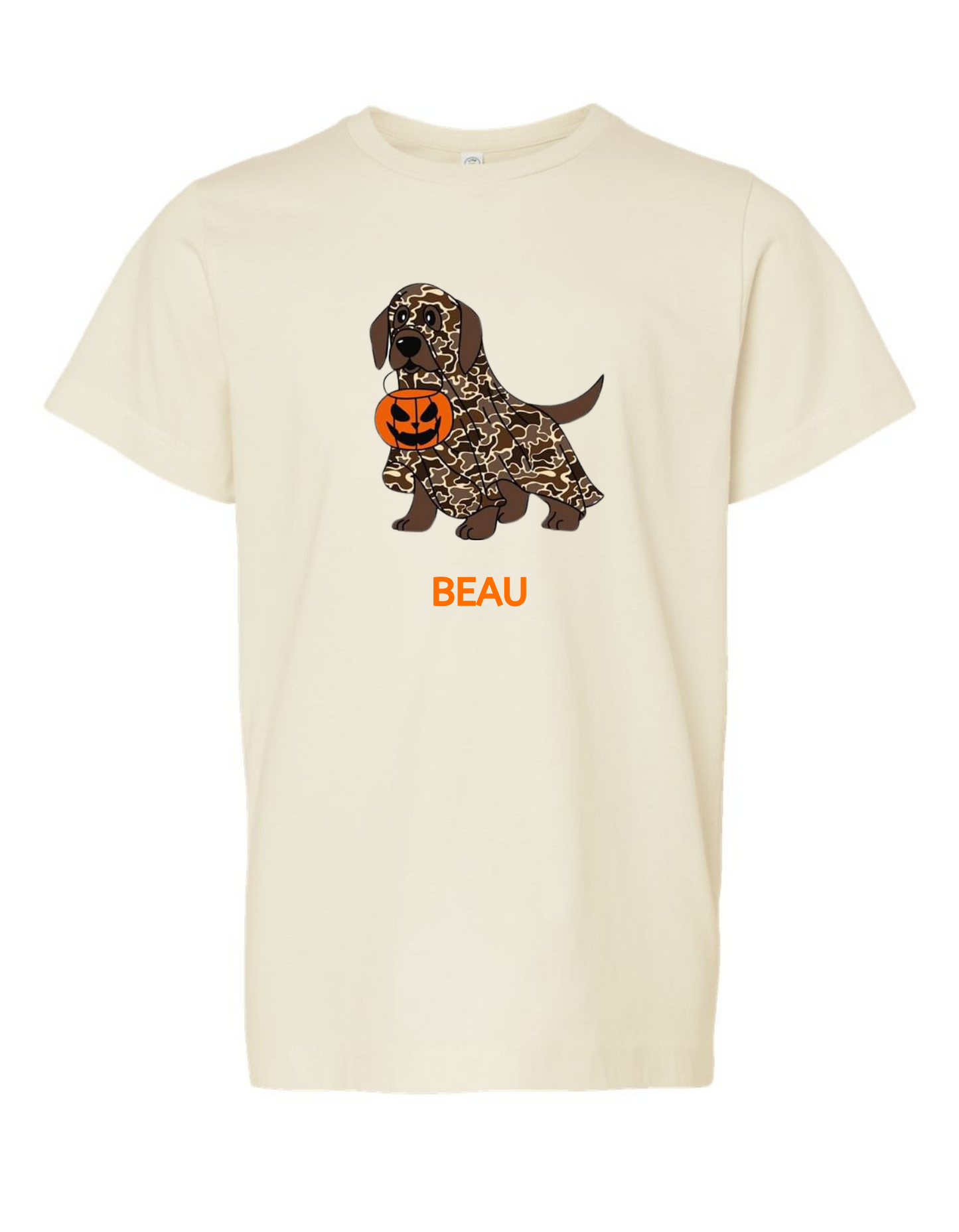 Halloween Camo Puppy Specialty Tee