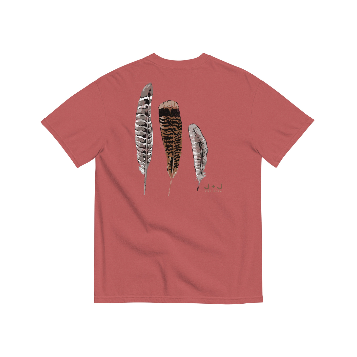 Turkey Feathers Pocket Tee