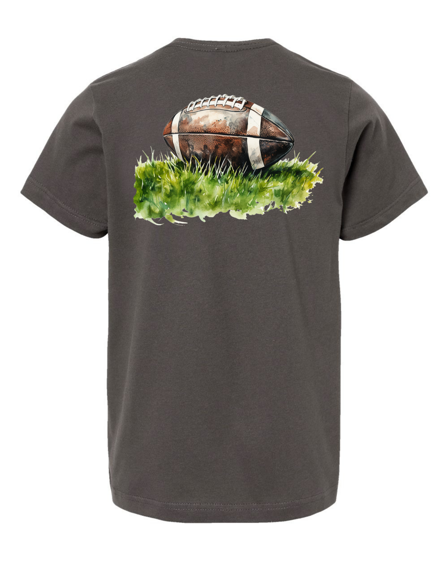 Watercolor Football Specialty Tee