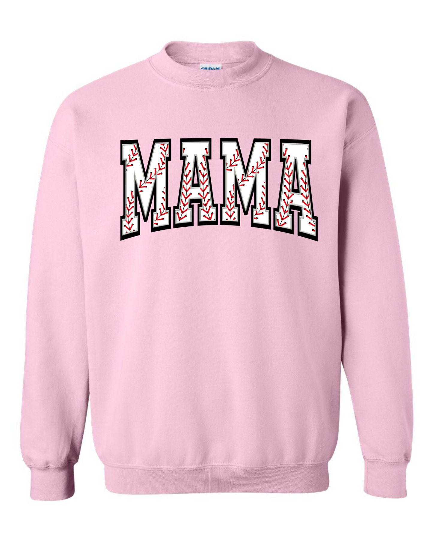 Baseball Laces Mama Sweatshirt