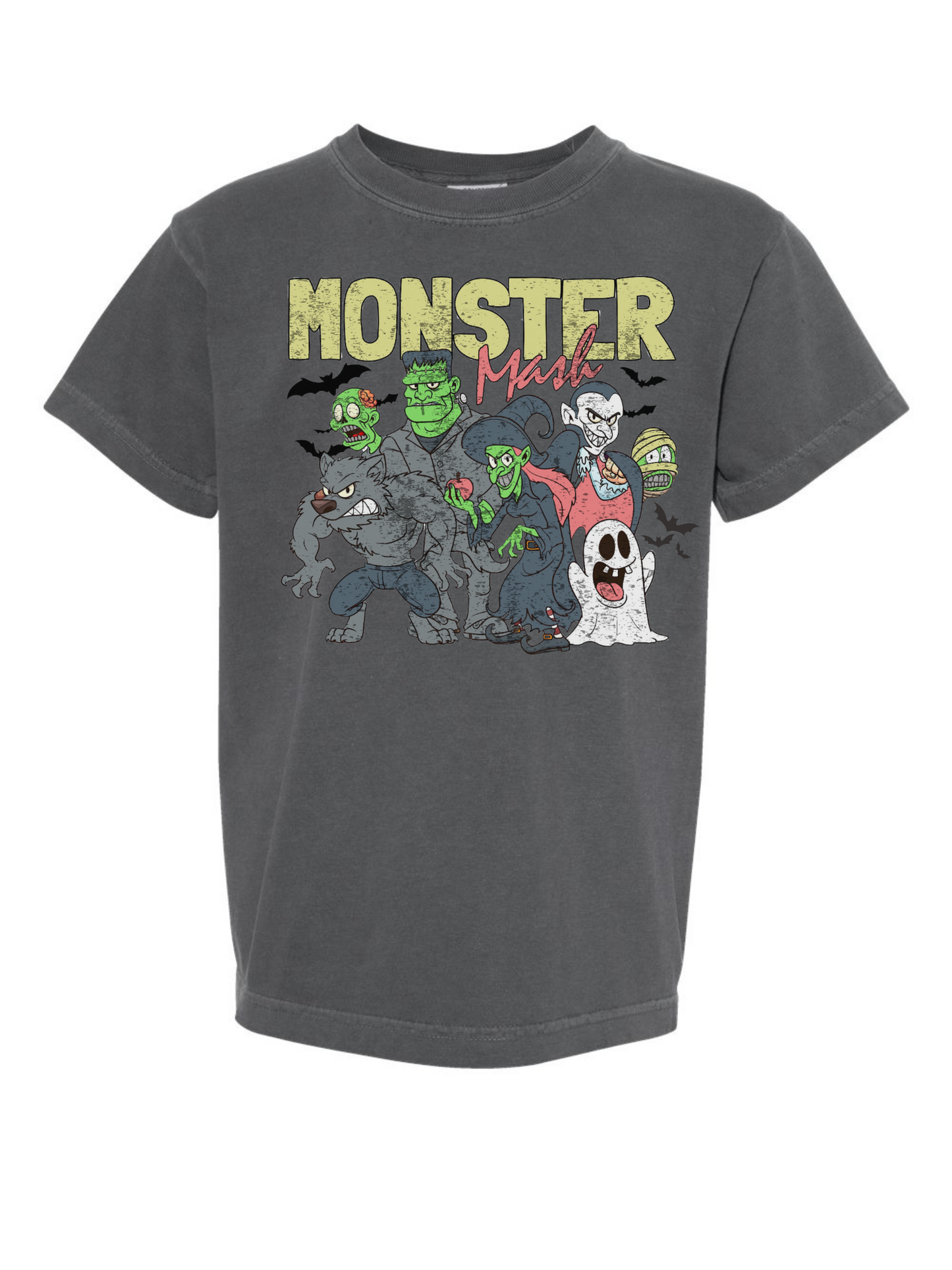 Youth Monster Mash Comfort Color Tee