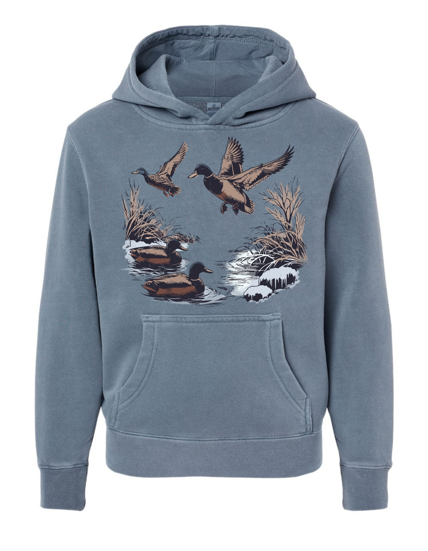 Vintage Duck Marsh Hooded Sweatshirt