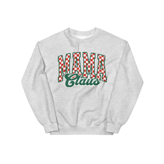 Mama Claus Holiday Graphic Sweatshirt