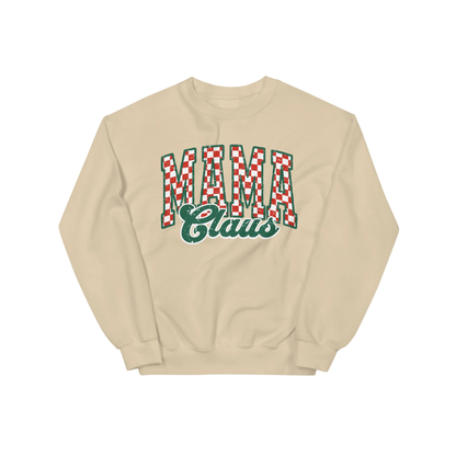 Jax and James Mama Claus Holiday Graphic Sweatshirt Southern Lifestyle Apparel