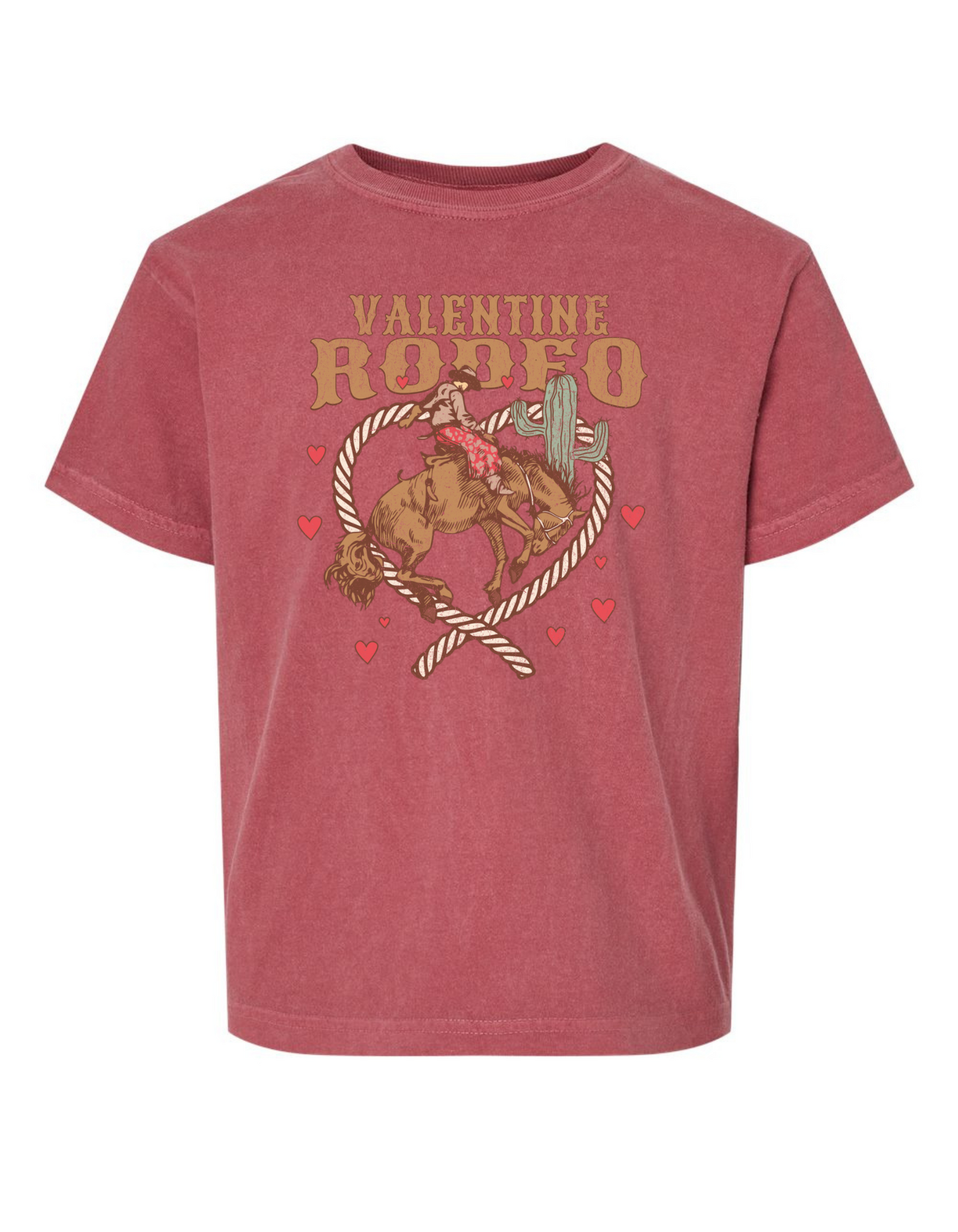 Valentine Rodeo Comfort Color Tee