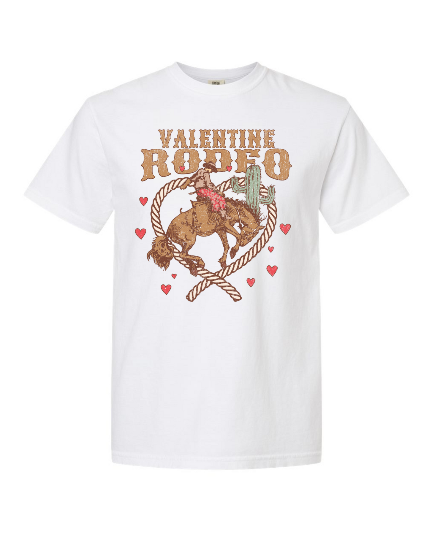 Valentine Rodeo Comfort Color Tee