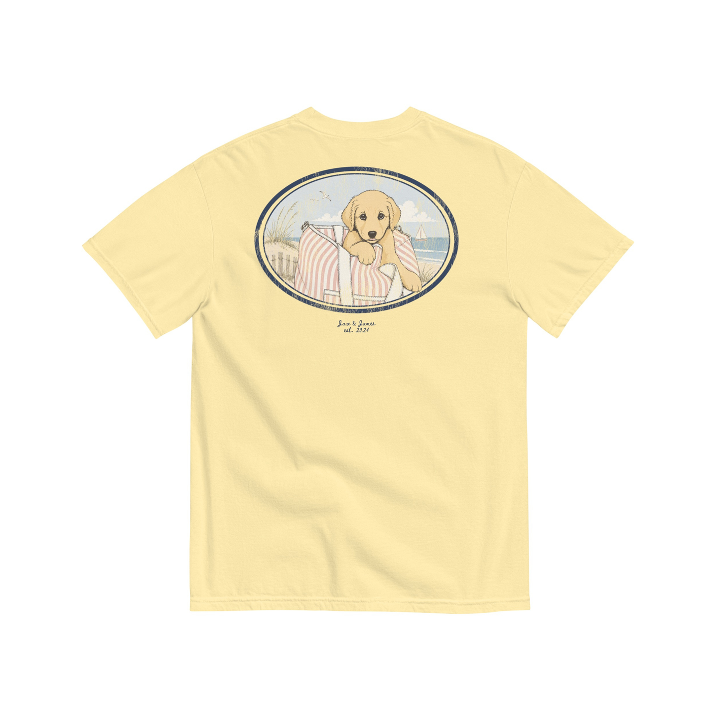Beach Bag Puppy Tee