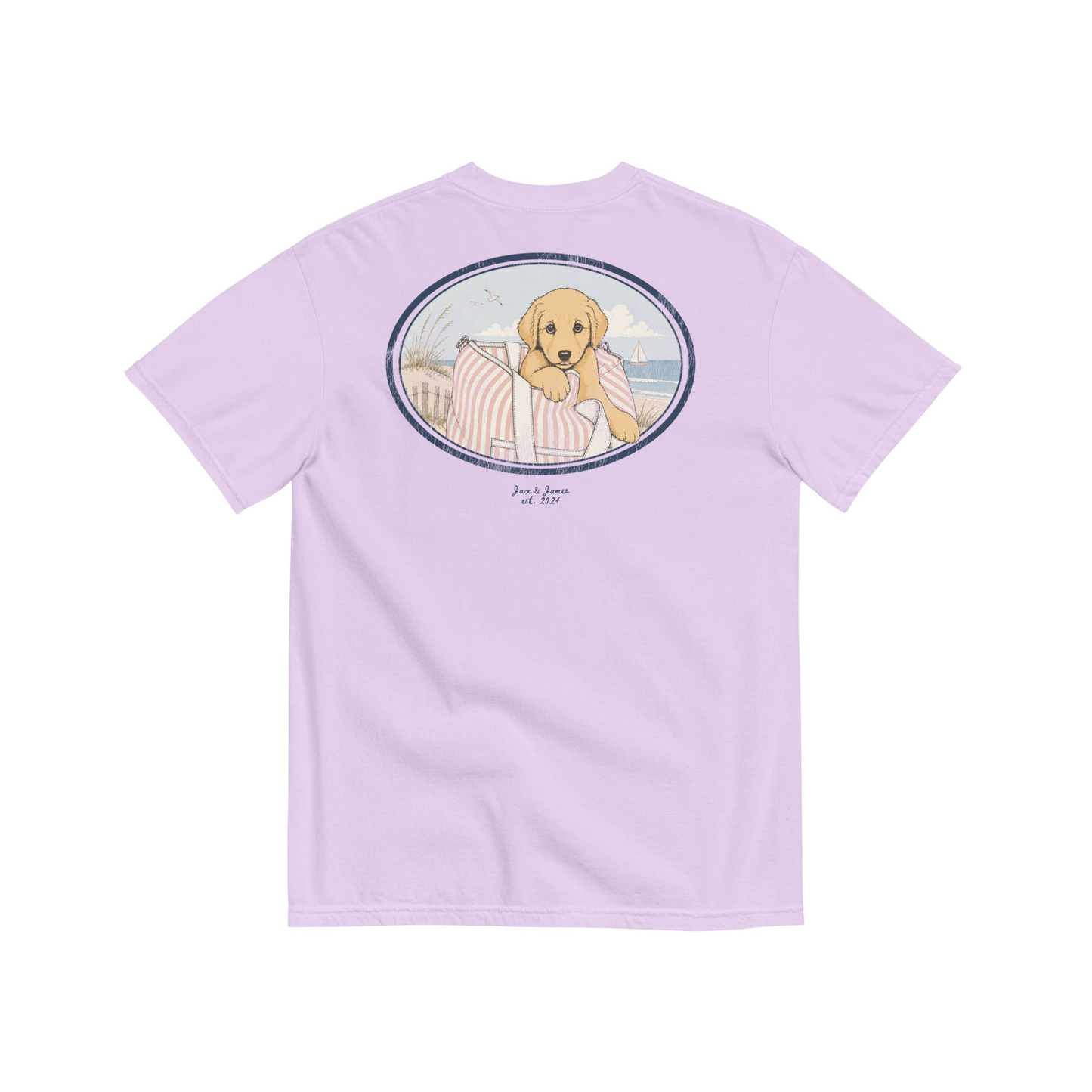 Beach Bag Puppy Tee