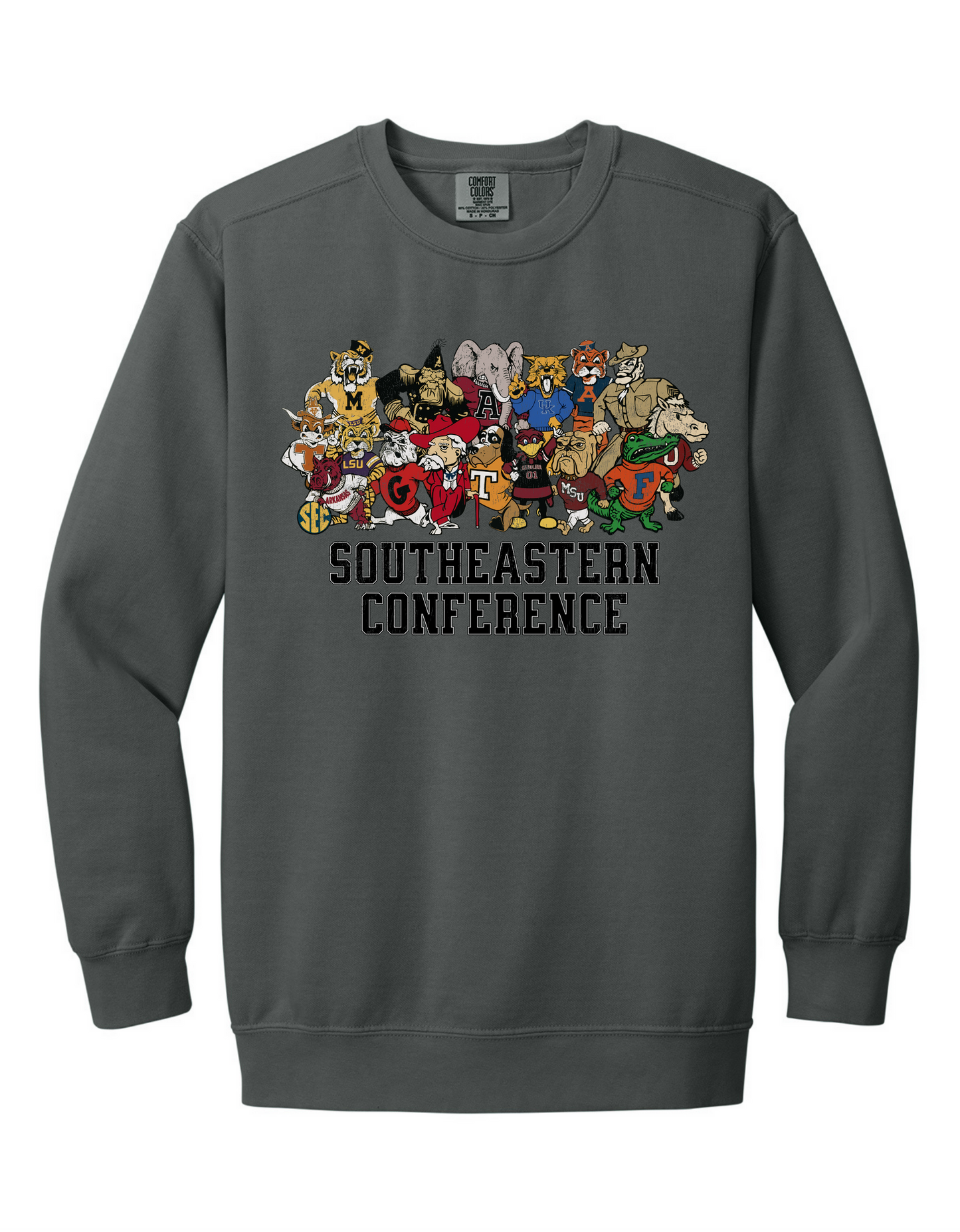Vintage SEC College Mascots Sweatshirt