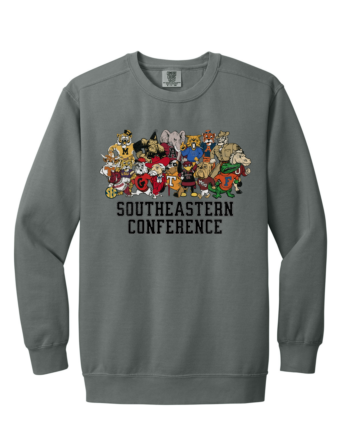 Vintage SEC College Mascots Sweatshirt