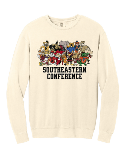 Vintage SEC College Mascots Sweatshirt