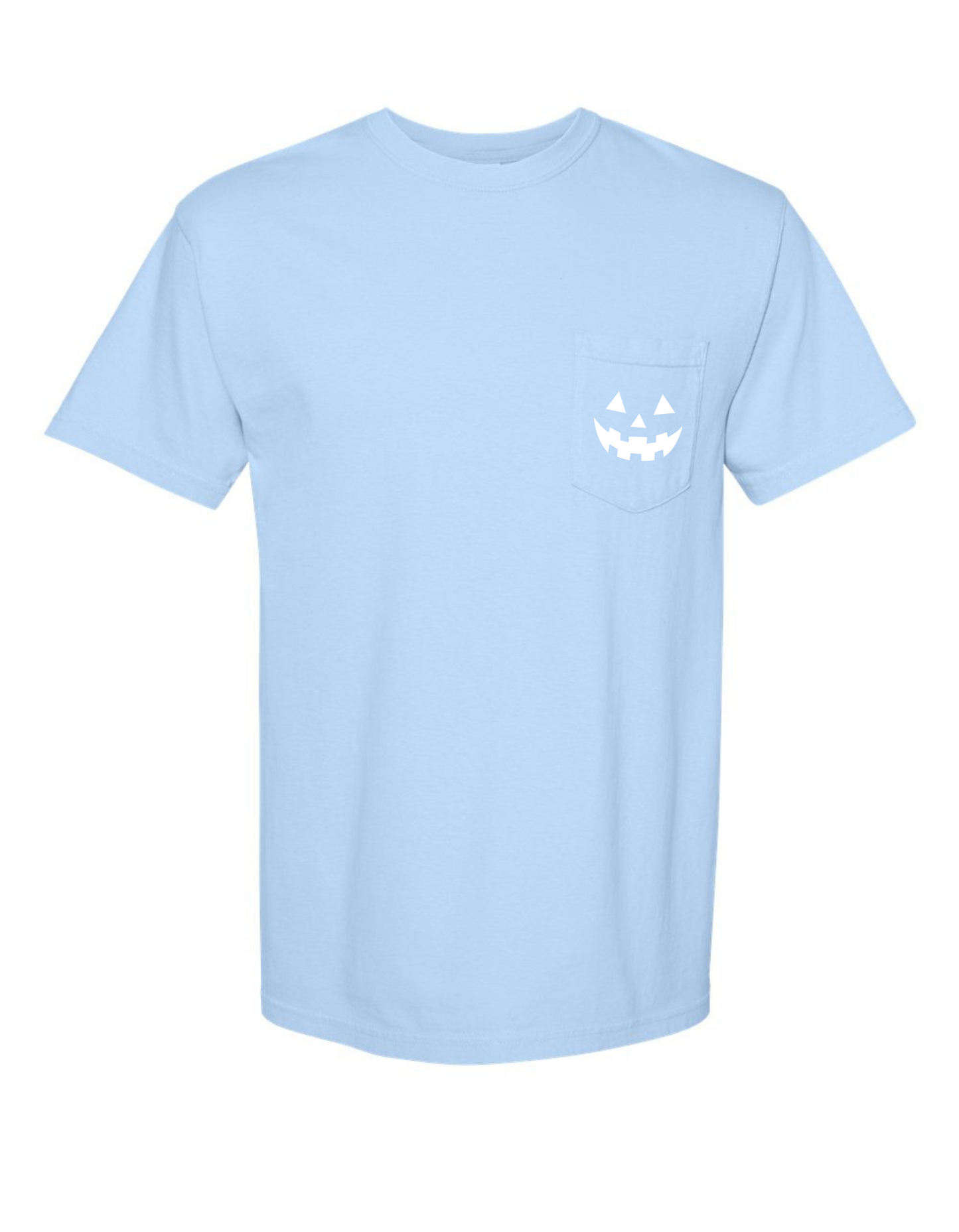 Jack-O-Lantern Pocket Comfort Color Tee