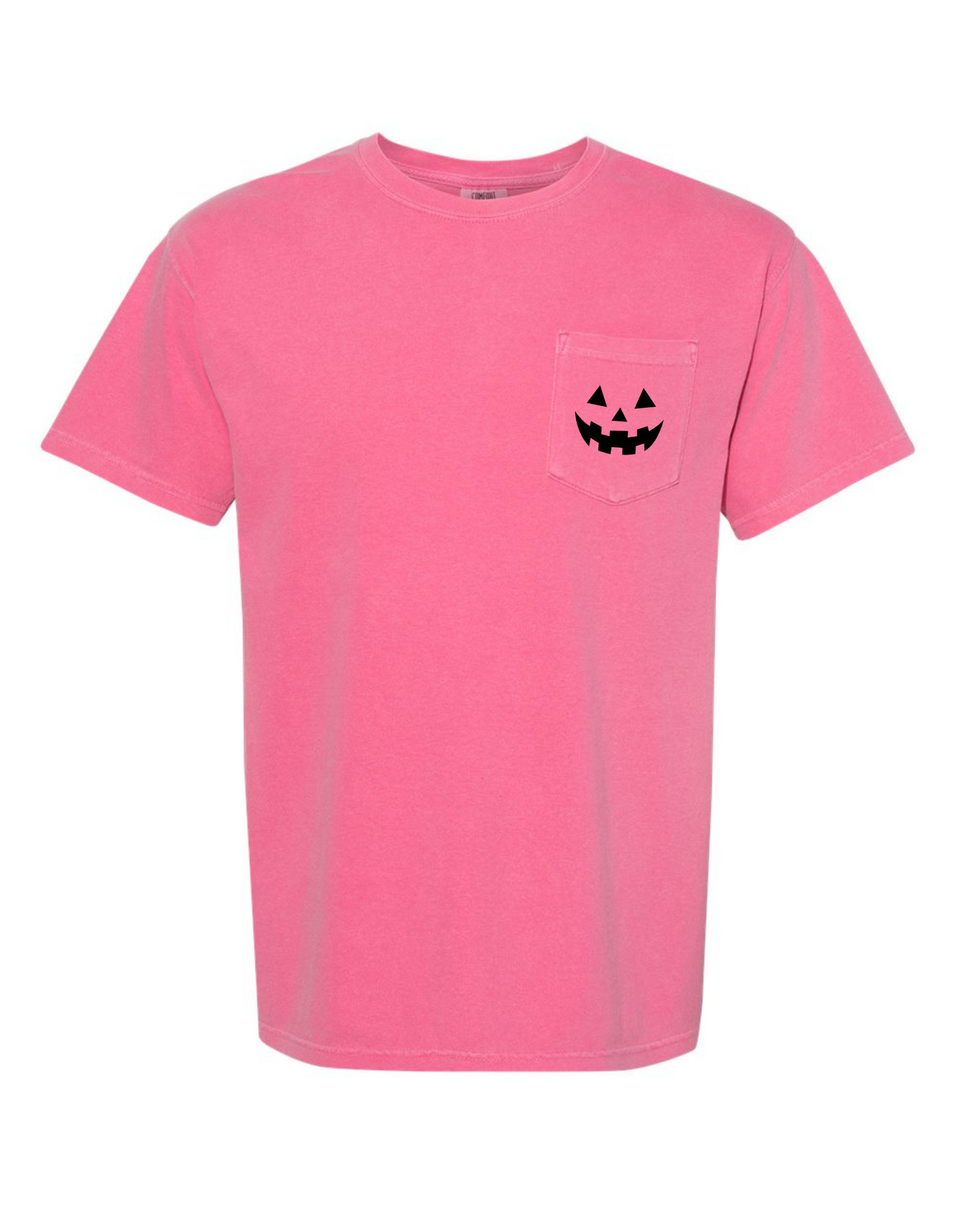 Jack-O-Lantern Pocket Comfort Color Tee